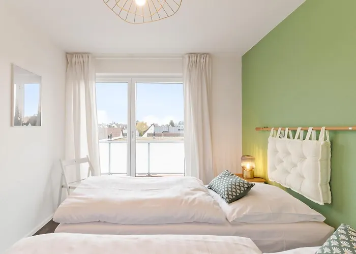 Design-Apartment - Kueche - Dachterrasse - Zentral