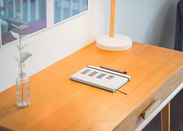 Design-Apartment - Kueche - Dachterrasse - Zentral
