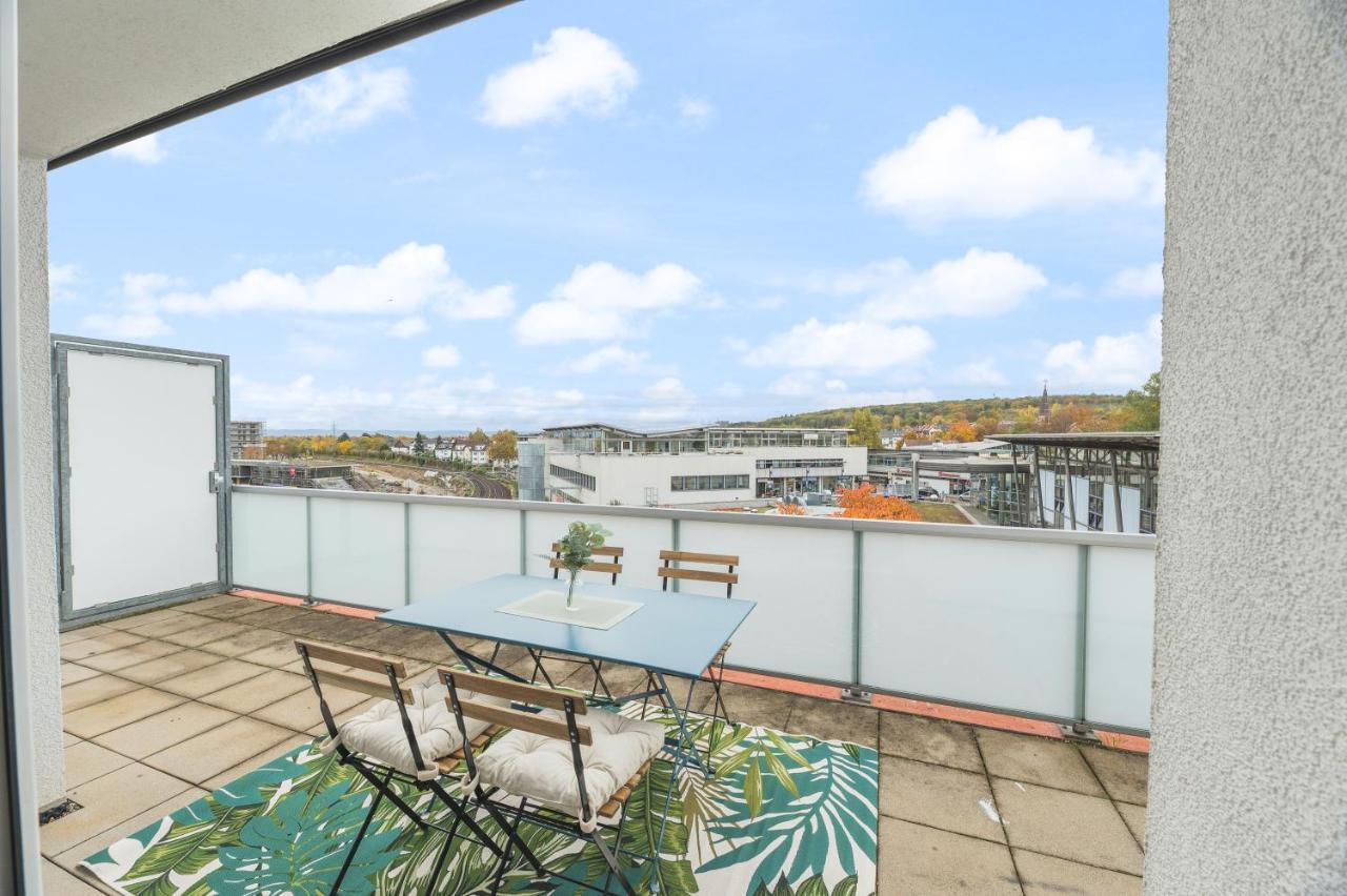 Design-apartment - Kueche - Dachterrasse - Zentral